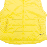 REEBOK Womens Gilet Yellow M