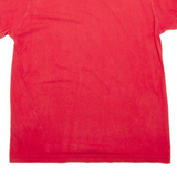 ADIDAS Womens T-Shirt Red S
