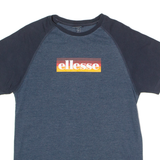 ELLESSE Mens T-Shirt Blue Crew Neck S