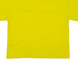 CHAMPION Womens T-Shirt Yellow Crew Neck S