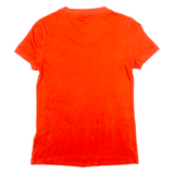 ADIDAS Womens T-Shirt Red XS