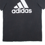 ADIDAS Mens T-Shirt Black L