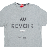 NIKE Au Revoir Nike F.C Paris Womens T-Shirt Grey M