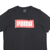 PUMA Mens T-Shirt Black L
