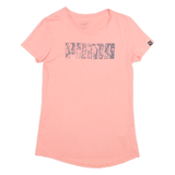 PUMA Womens T-Shirt Pink UK 6