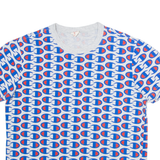 CHAMPION Mens T-Shirt Grey M