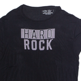 HARD ROCK CAFE Rhinestone Womens T-Shirt Black XL