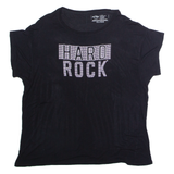 HARD ROCK CAFE Rhinestone Womens T-Shirt Black XL