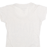 HARD ROCK CAFE Cayman Islands Womens T-Shirt Cream Crew Neck XS