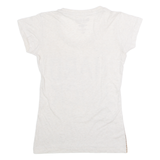 HARD ROCK CAFE Cayman Islands Womens T-Shirt Cream Crew Neck XS