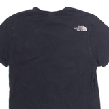 THE NORTH FACE Mens T-Shirt Black Crew Neck XS