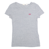 LEVI'S Womens T-Shirt Grey S