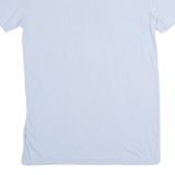 CALVIN KLEIN JEANS Mens T-Shirt Blue Crew Neck S
