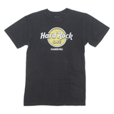 HARD ROCK CAFE Hamburg Womens T-Shirt Black Crew Neck S