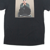 2PAC Mens Band T-Shirt Black Crew Neck XL