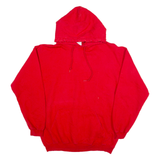 GILDAN Womens Red Hoodie L