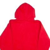 GILDAN Womens Red Hoodie L