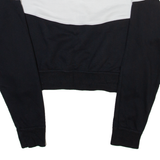 NIKE Cropped Womens Sweatshirt Black M