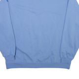 EOC Mens Sweatshirt Blue 1/4 Zip L