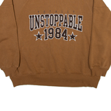 Totally Unstoppable 1984 Mens Sweatshirt Brown M