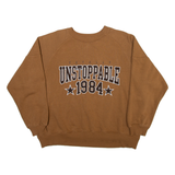 Totally Unstoppable 1984 Mens Sweatshirt Brown M