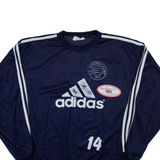 ADIDAS FC Bassecourt Mens Sweatshirt Blue L