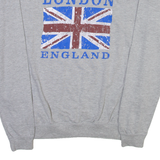 GREAT BRITAIN London Mens Sweatshirt Grey L