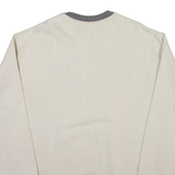 NEW ENGLAND Mens Sweatshirt Beige USA XL