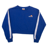 ELLESSE Cropped Womens Sweatshirt Blue UK 12
