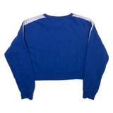 ELLESSE Cropped Womens Sweatshirt Blue UK 12