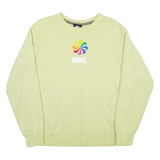 NIKE Mens Sweatshirt Green S