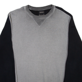 DIESEL Distressed Look Mens Sweatshirt Grey L