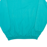 SWITCHER Swiss Mens Sweatshirt Blue Collared 90s L