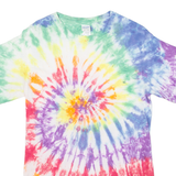 GILDAN Mens Tie Dye T-Shirt Purple S