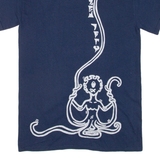 GILDAN Mens T-Shirt Blue Crew Neck M