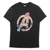 MARVEL Avengers Mens T-Shirt Black S