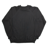 HANES Mens Sweatshirt Black XL