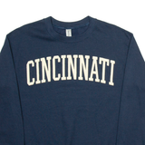 GILDAN Cincinnati Mens Sweatshirt Blue USA S