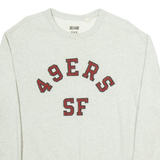 TAILGATE 49ers Mens Sweatshirt Grey USA M