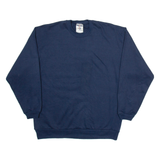 JERZEES Mens Sweatshirt Blue M