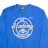 NIKE Indianapolis Volleyball Club Mens Sweatshirt Blue USA S