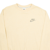 NIKE Mens Sweatshirt Beige S
