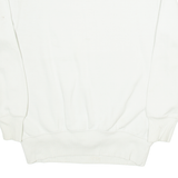 NIKE Mens Sweatshirt White XXS