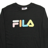 FILA Womens Sweatshirt Black L