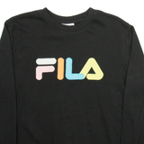 FILA Mens Sweatshirt Black S