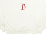 DISNEY Crop Womens Sweatshirt White M