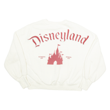 DISNEY Crop Womens Sweatshirt White M