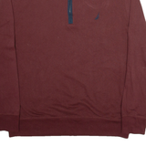 NAUTICA Mens Sweatshirt Maroon XL