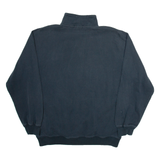 NAUTICA Mens Sweatshirt Blue 1/4 Zip M
