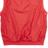 POLO RALPH LAUREN Mens Sweatshirt Red V-Neck M